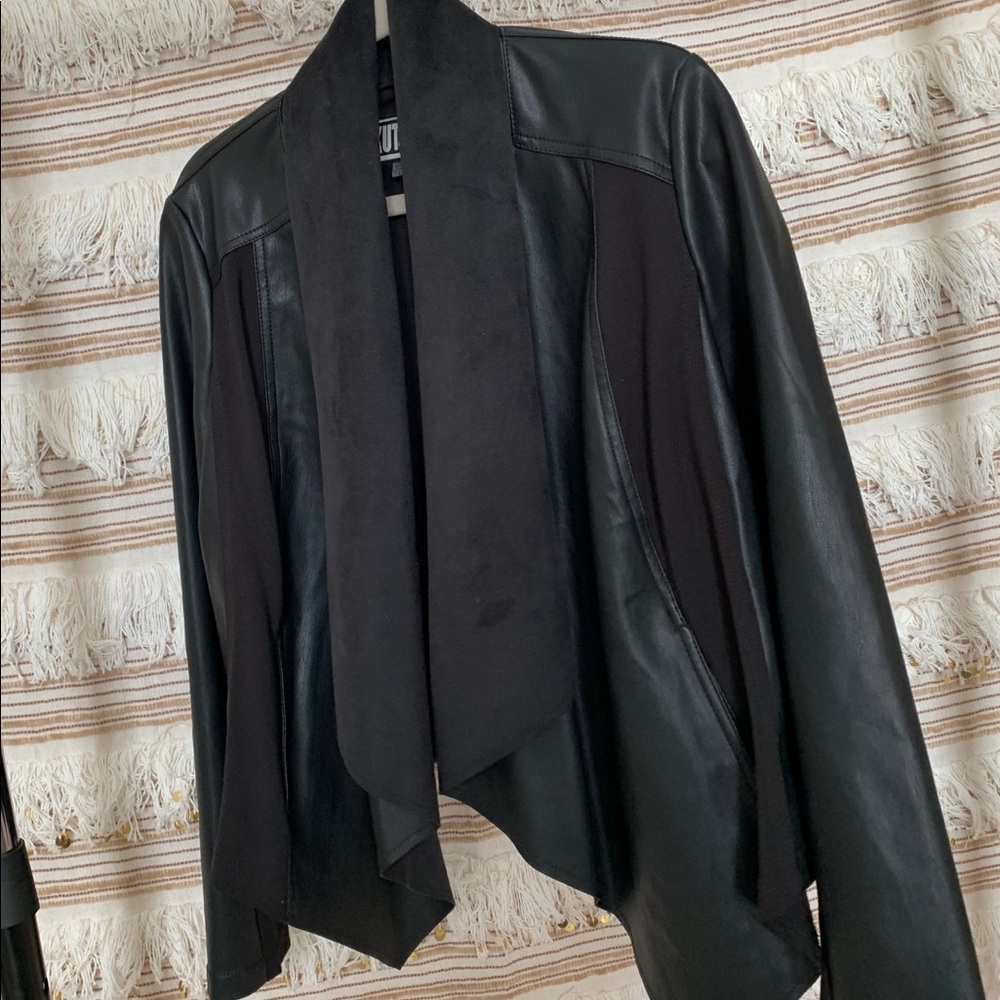 KUT from the Kloth leather jacket